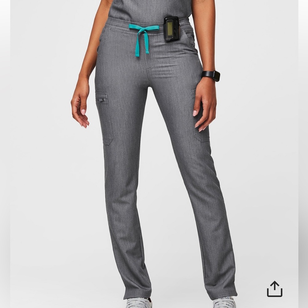 Women’s Yola Skinny Scrub Pants - Graphite - S Tall